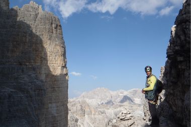 Les voies mythiques des Dolomites