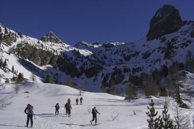 Ski de randonnée dans les hautes vallées du Mercantour 