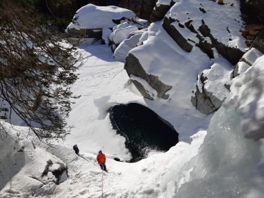 Cascades de glace - Haute Savoie