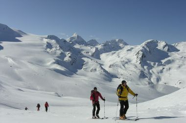 Ski de randonnée à l'Hospice du Simplon