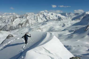 Tour et ascension du Grand Paradis 4061m à ski