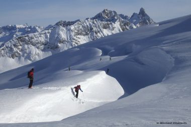 Grande traversée des Schweizerland - Ascension du Mont Forel 3360m