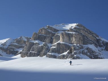 Descente sous La Varella