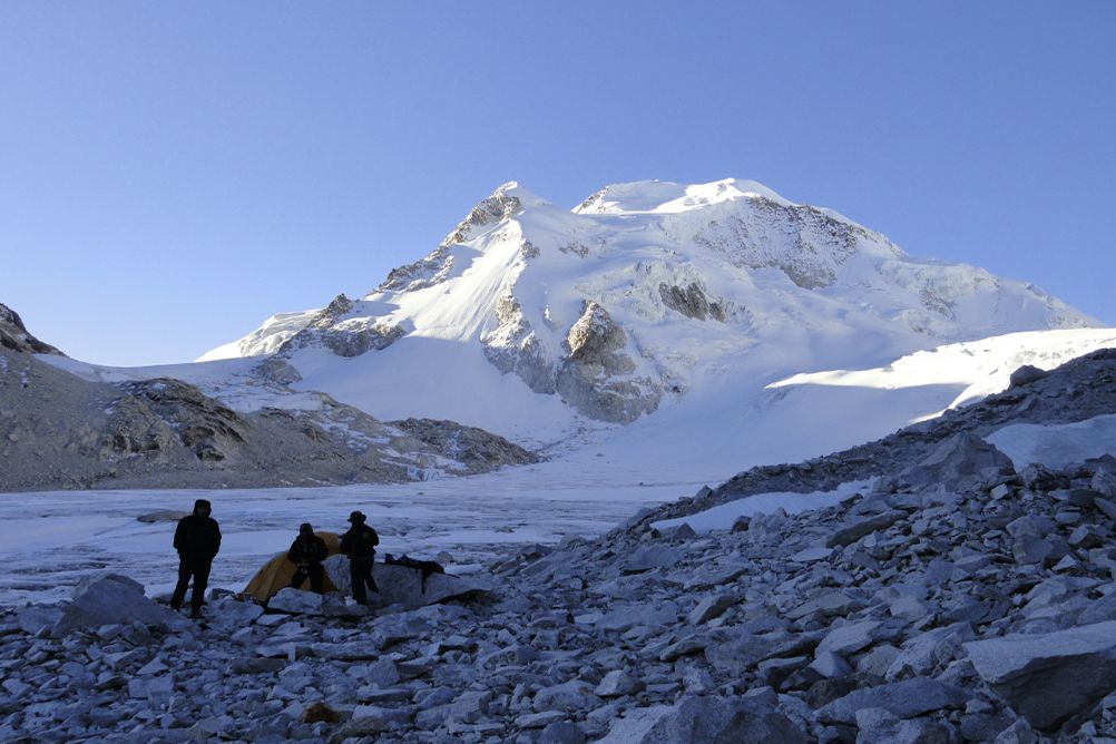 Chachacomani - 6074m et Chearoco - 6127m