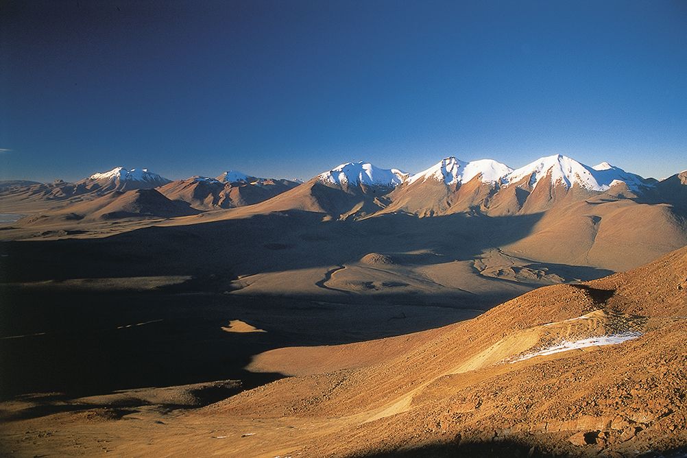 Uturuncu (6008 m) - Parinacota (6340 m) - Sajama (6542 m)