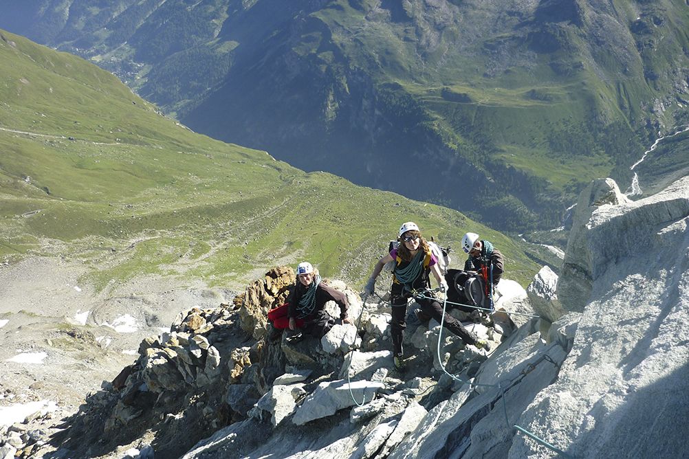 La cabane Moiry - Stage de formation a l'alpinisme - Niveau 1
