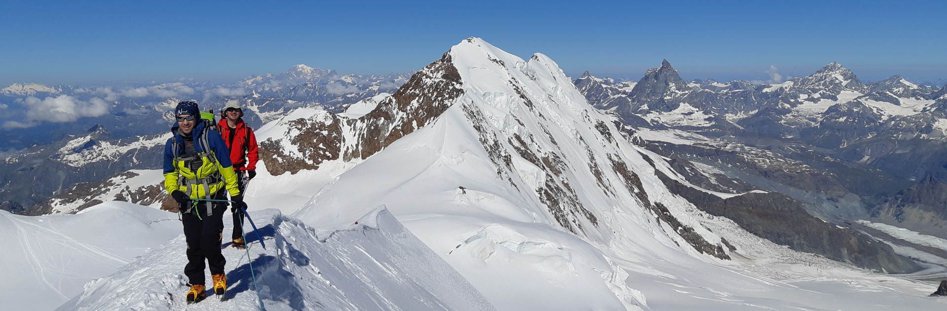 Deux 4000 du Mont Rose