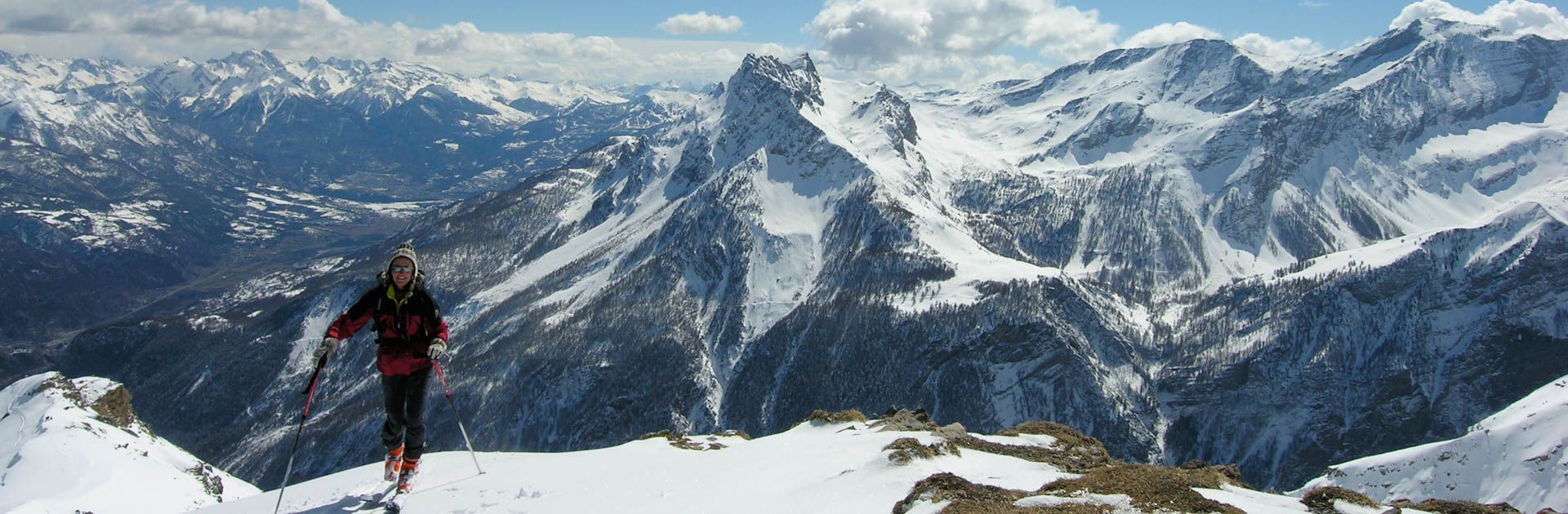 Ski de randonnée dans le Briançonnais