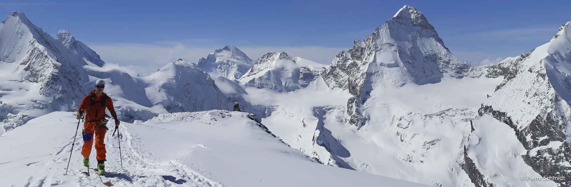 Ski de Rando à la Couronne de Zinal 