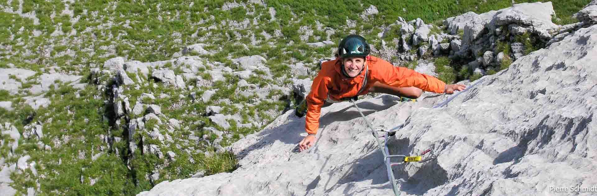 Week-end perfectionnement escalade Hte-Savoie